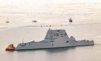 Le destroyer américain USS Michael Monsoor, classe Zumwalt