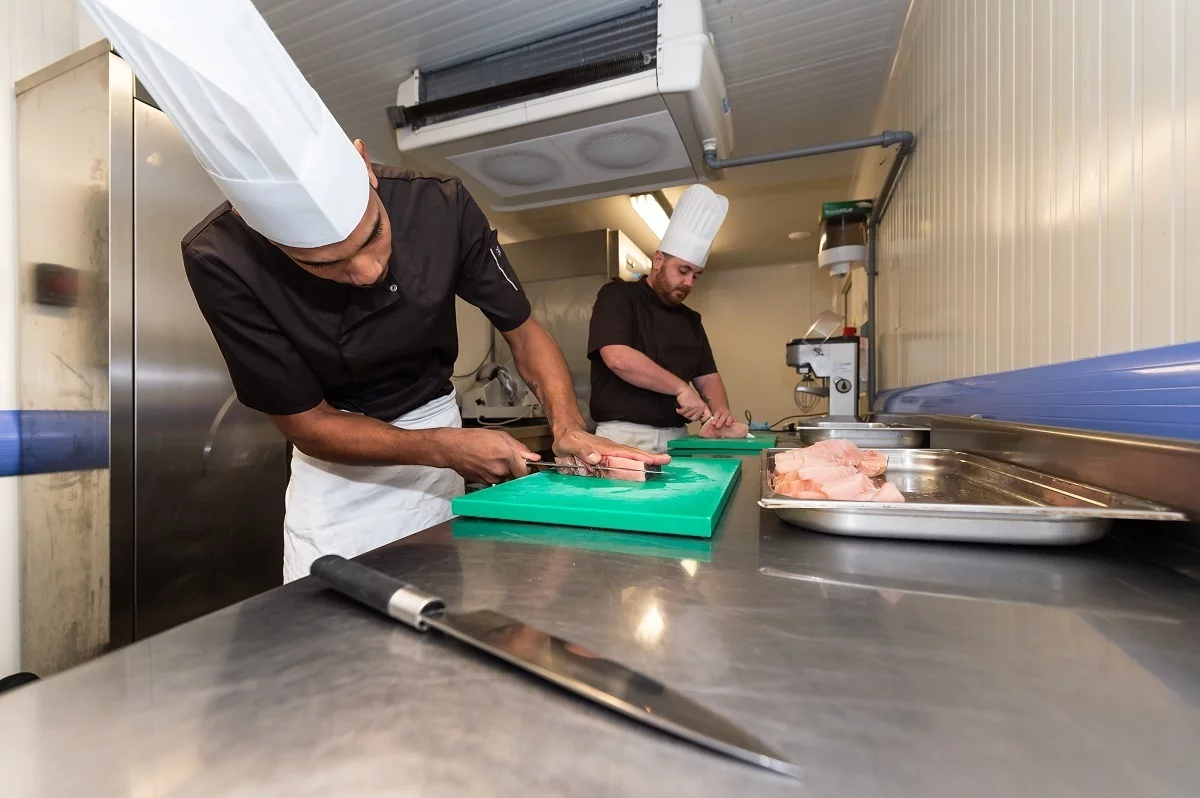 Travail en cuisine