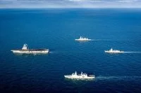Le porte-avions Charles de Gaulle s'entraîne avec les forces de l'OTAN