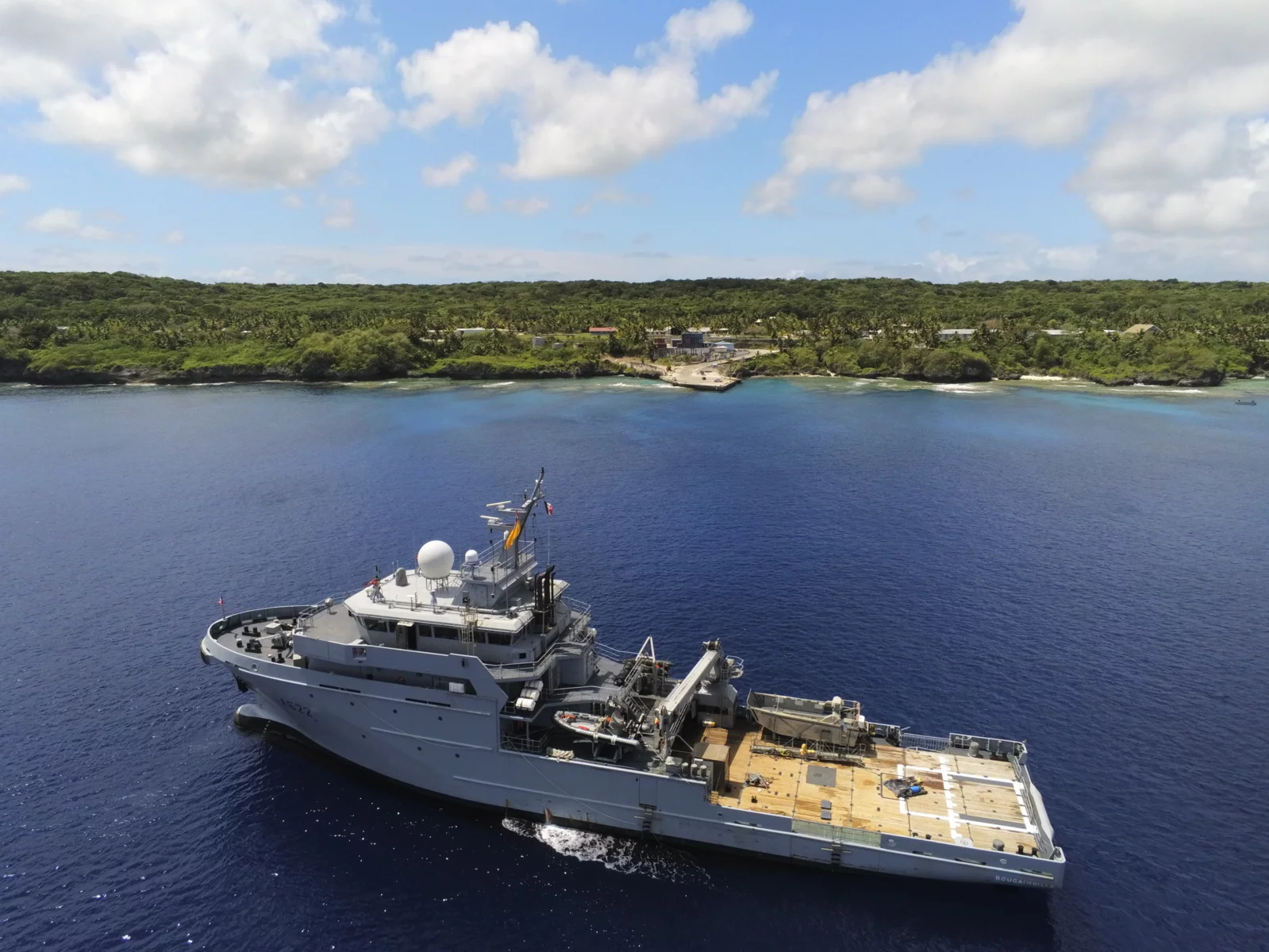 Le Bougainville fait escale sur l’île de Niue