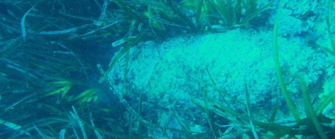 Intervention du groupe de plongeurs démineurs au large de St Tropez