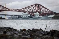 Le porte-avions britannique HMS Queen Elizabeth
