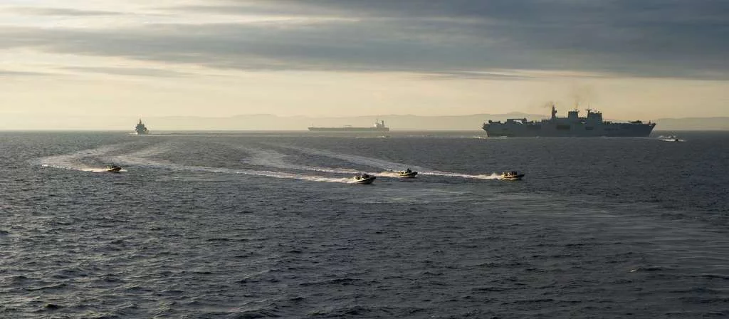 Deuxième semaine de l'exercice Joint Warrior 2015 pour le Primauguet