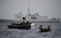 Exercice Tarpon sur la FREMM Provence au large de Djibouti