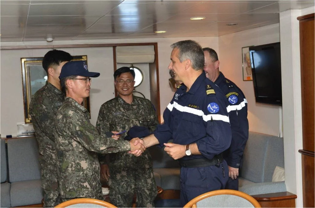 Rencontre entre les 2 commandants