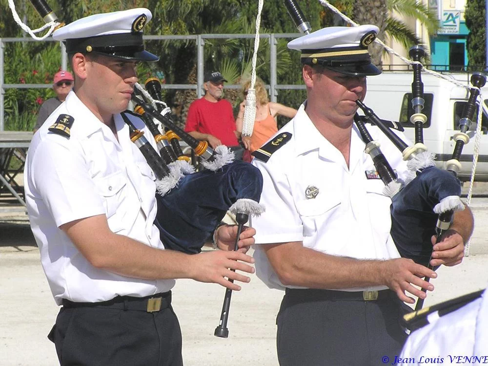 Le bagad du CIN St-Mandrier