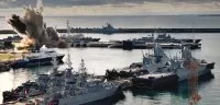 Attaque d'un sous-marin russe de la classe Kilo dans le port de Novorossiysk par un drone sous-marin ukrainien