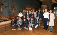 Une classe « Bac pro Marine » visite le Musée national de la Marine de Paris