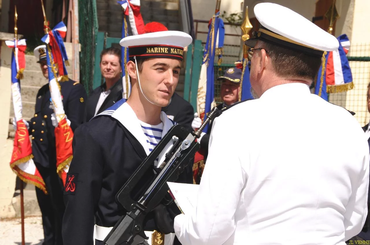 Remise des diplômes aux stagiaires de la Préparation Militaire Marine de LA SEYNE SUR MER