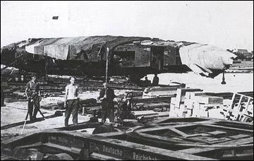 Sur la route : un des U-boats transportés Ã  Ingolstadt