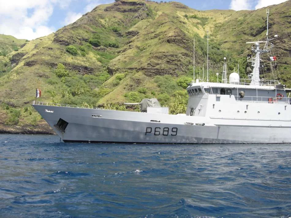 Le patrouilleur P400 La Railleuse