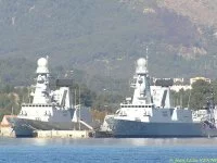 L'Andrea Doria et le Forbin