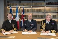 Les 3 chefs d'état-major signent des accords de coopération