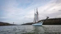 La goélette Belle Poule en rade de Brest