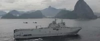 Le BPC Mistral à Rio de Janeiro