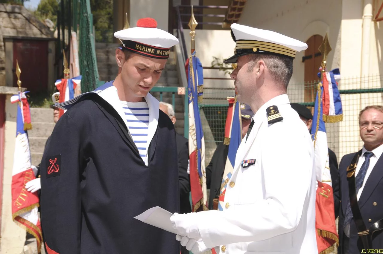 Remise des diplômes aux stagiaires de la Préparation Militaire Marine de LA SEYNE SUR MER