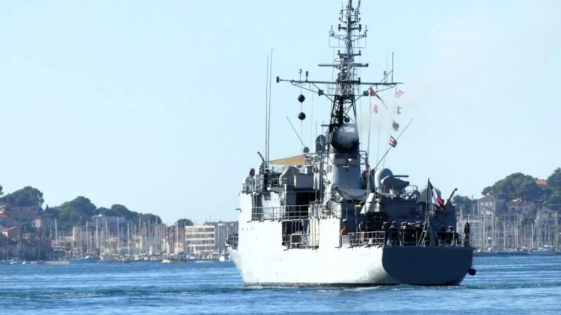 Le patrouilleur de haute mer Commandant Ducuing