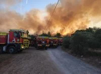 Des engins utilisés par les marins-pompiers dans la lutte contre les feux de forêt