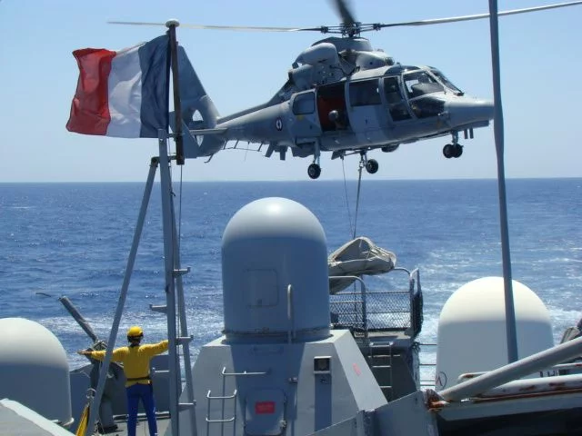 Ravitaillement par hélicoptère