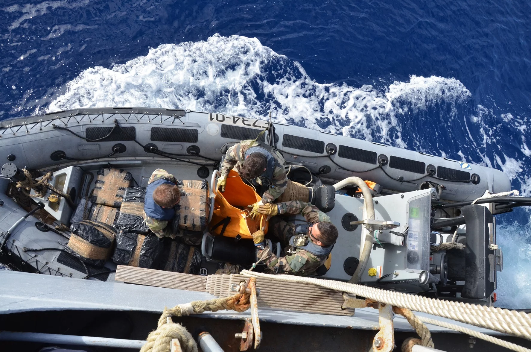 Opération de lutte contre le narcotrafic PYXIS