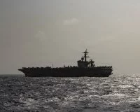 Le porte-avions américain USS Abraham Lincoln