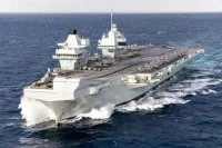 Le porte-avions britannique HMS Prince of Wales