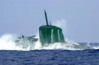 Un des 3 sous-marins israÃ«liens de la classe Dolphin
