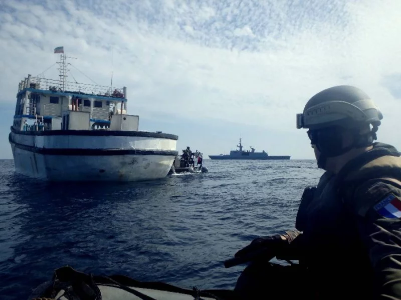 Visite d'un navire suspect