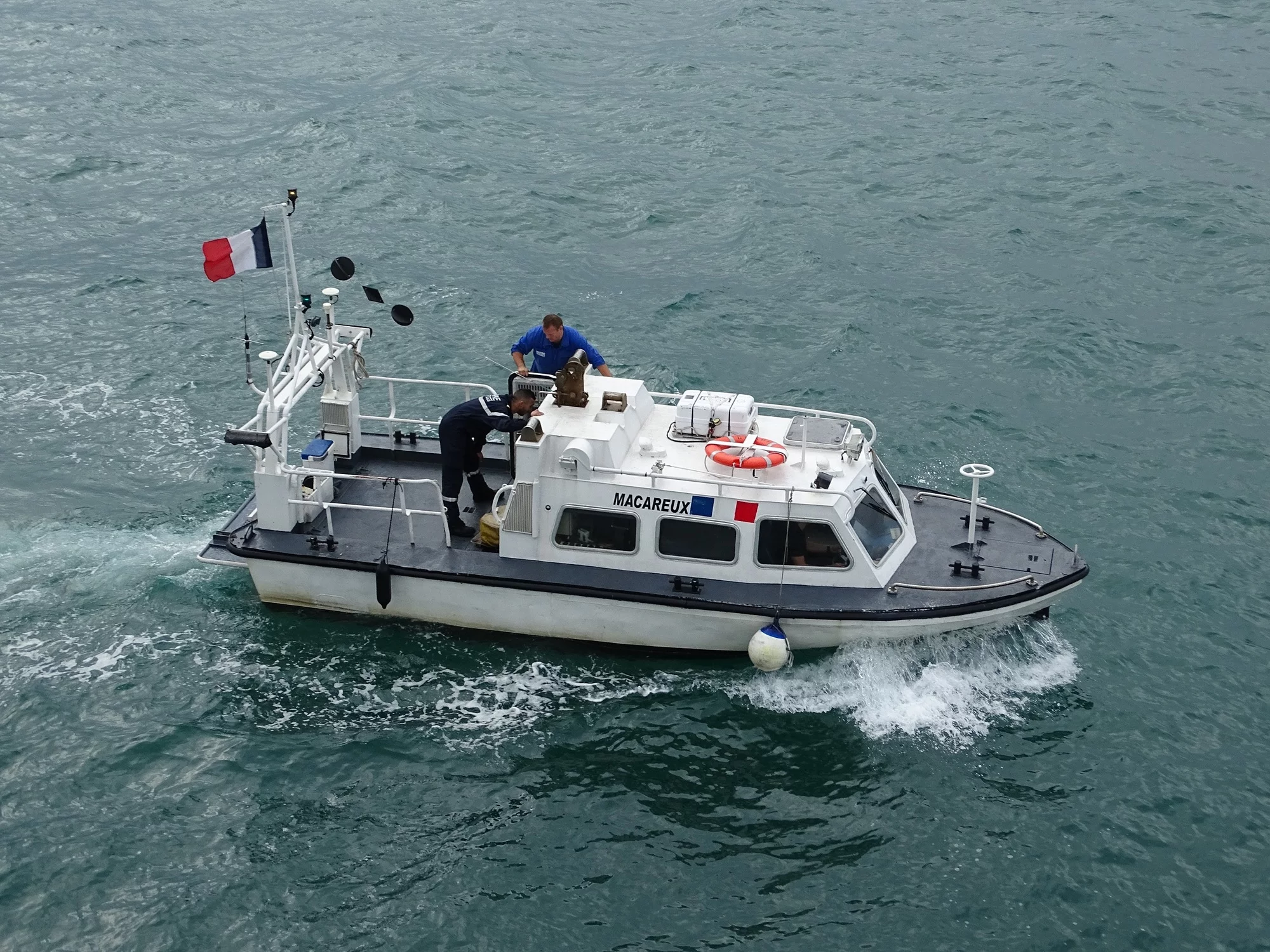 La vedette hydrographique Macareux