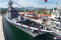Le destroyer lance-missiles nord-coréen Kang Kon