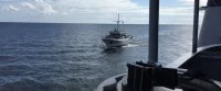 Déploiement du remorqueur de haute mer Tenace en Manche