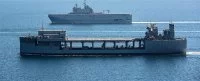 Le BPC Tonnerre et l'USS Lewis B. Puller