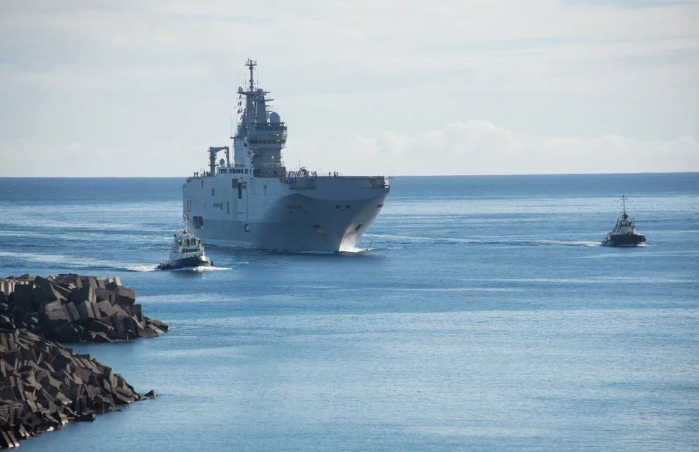 Le BPC Tonnerre arrive à la Réunion
