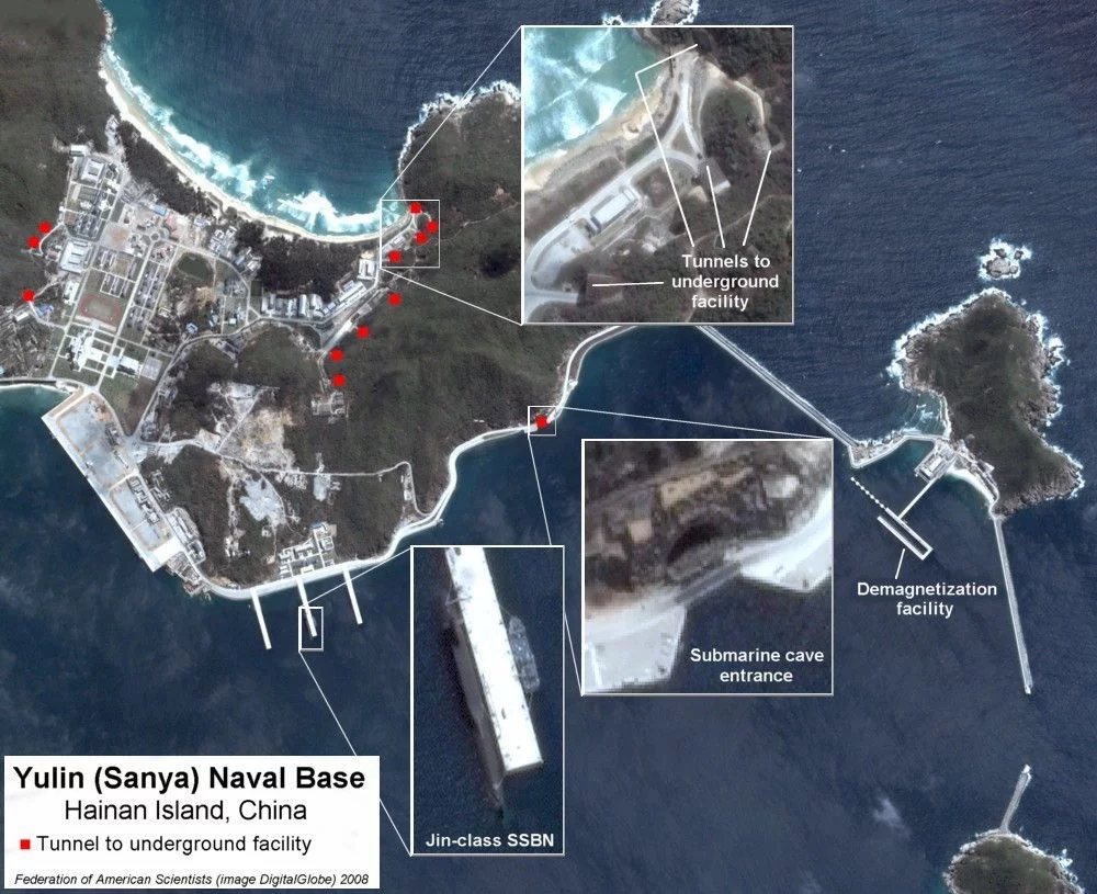 La base navale de Yulin (Sanya)