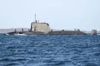 Le sous-marin d'attaque nucléaire britannique HMS Anson