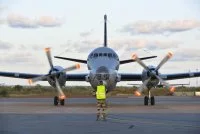 Un avion de patrouille maritime Atlantique 2 en Bande sahélo-saharienne