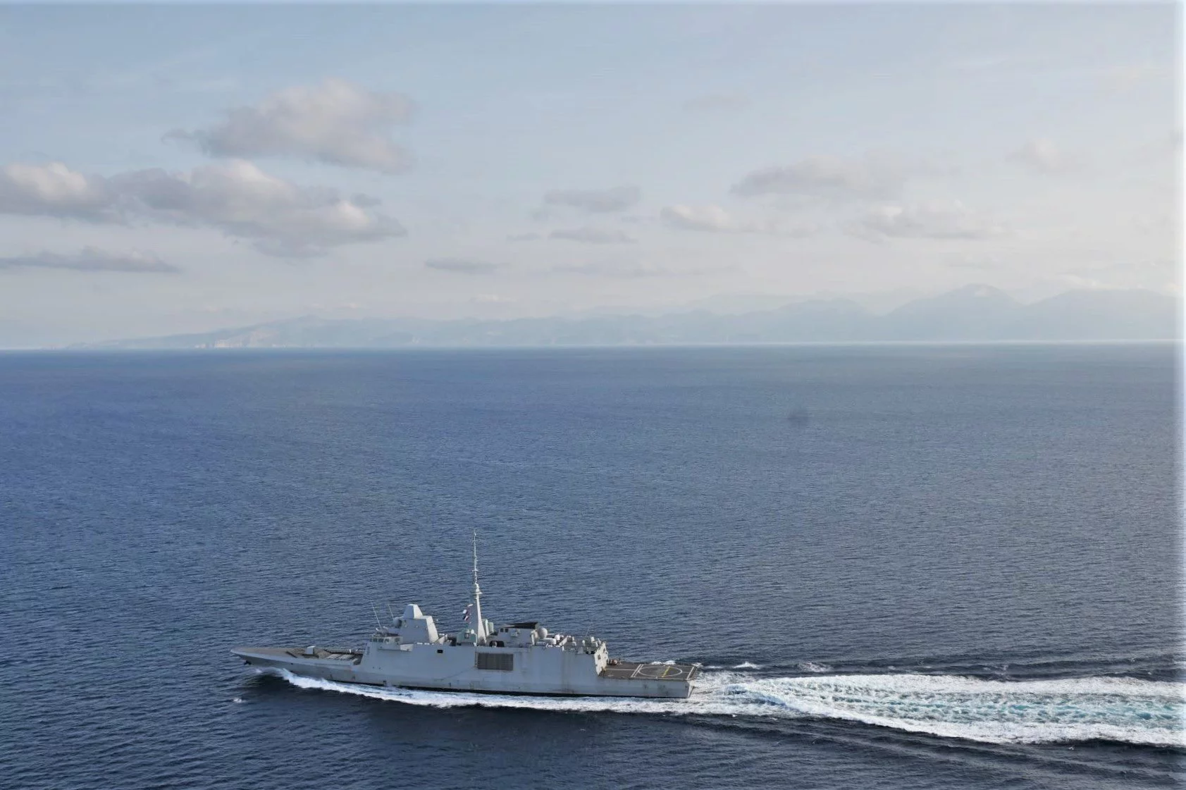 Une frégate multi-missions de la marine nationale