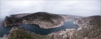 Panorama général de la baie de Balaklava. 