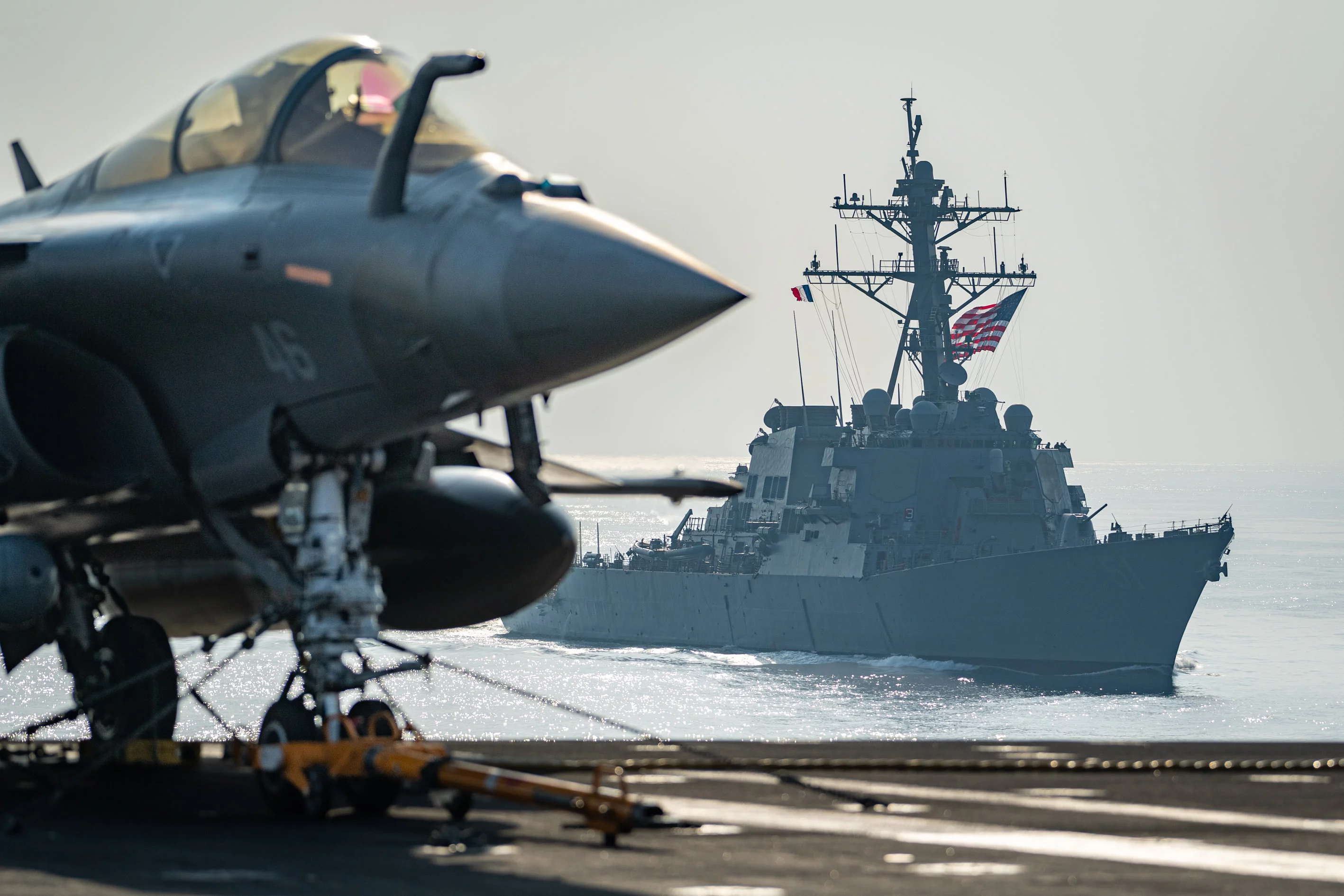 Le destroyer américain USS Arleigh Burke