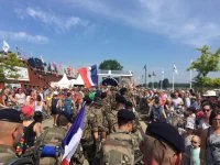 Cinq aspirants de la promotion EN16 participent à la marche des 4 jours de Nimègue