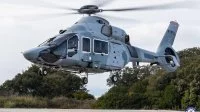 Un hélicoptère H160 lors de son vol de réception