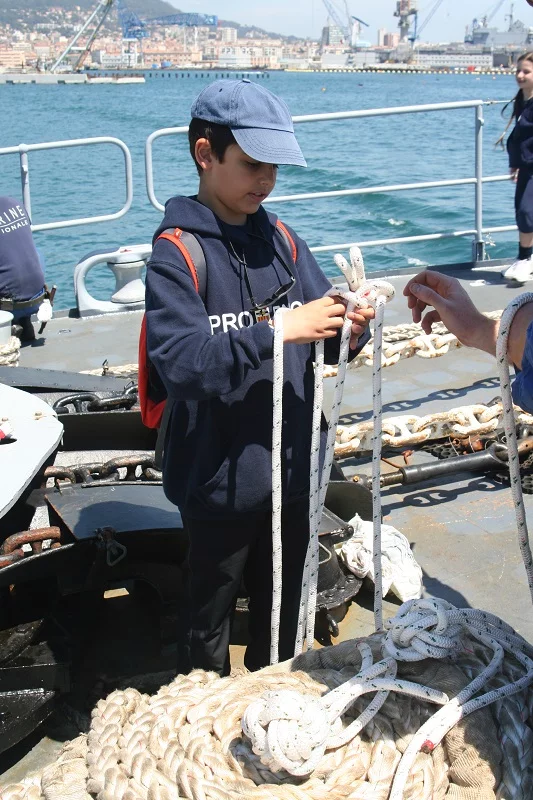 Mise en situation : atelier matelotage