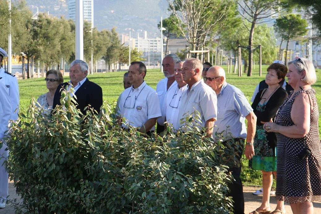 Délégation de la section Rubis (Toulon) de l'AGASM