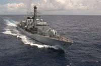 La frégate britannique HMS Richmond