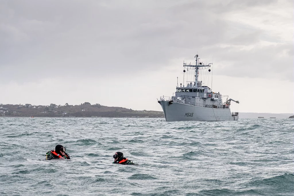 Le chasseur de mines Croix du Sud