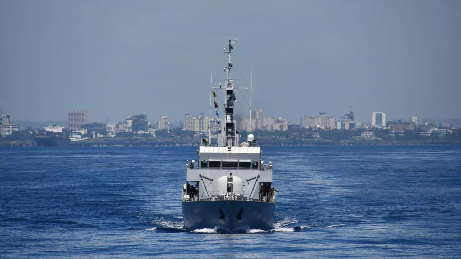 Le patrouilleur outre-mer (POM) Auguste Techer