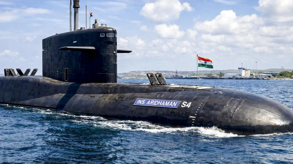 Le sous-marin nucléaire lanceur d'engins indien INS Aridhaman