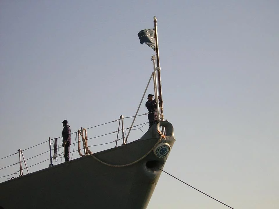 Arrivée du Brasil à la base navale de Toulon