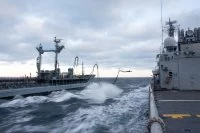 Ravitaillement à la mer