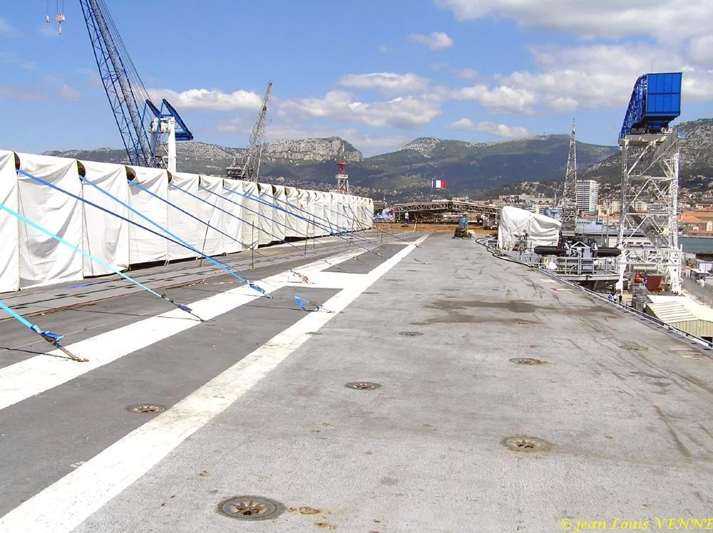 Le pont d'envol